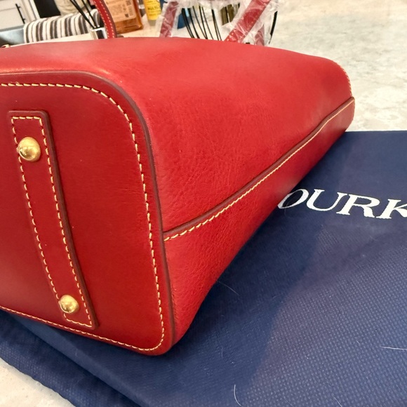 Dooney & Bourke Florentine red tote - Picture 4 of 7